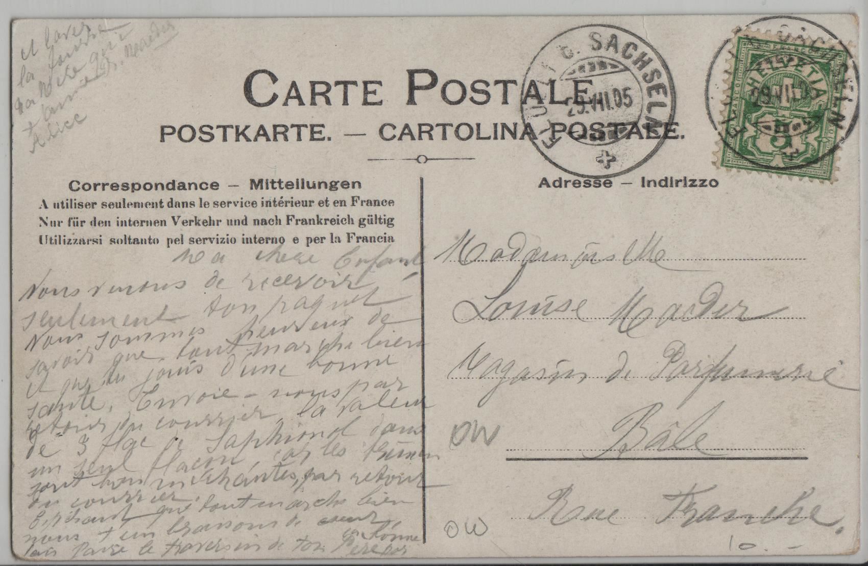 Incisioni: Flüeli – Antico da Ettingen venduto da Kartenplanet 1