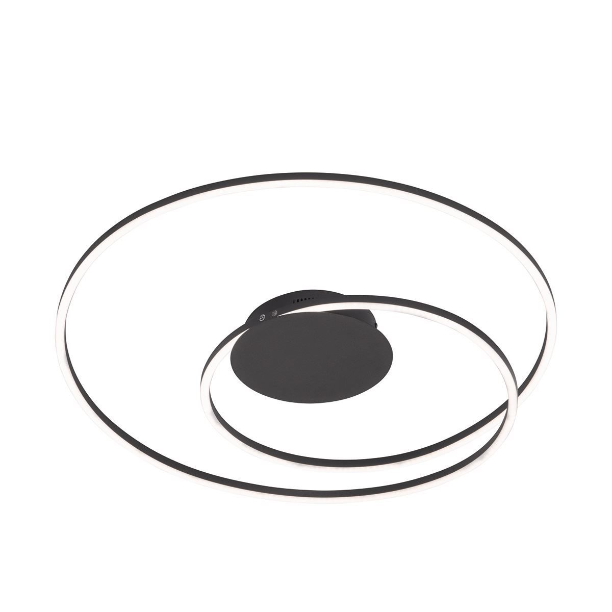 Lampadari & plafoniere: LED Deckenleuchte, Schwarz, 49 cm Ø – Nuovo (secondo la descrizione) da Kreuzlingen venduto da Smart-Light 2