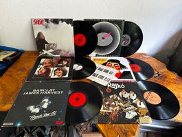 Vinyl LP Sammlung: Queen (Jazz), The Beatles (Let it be), Sa