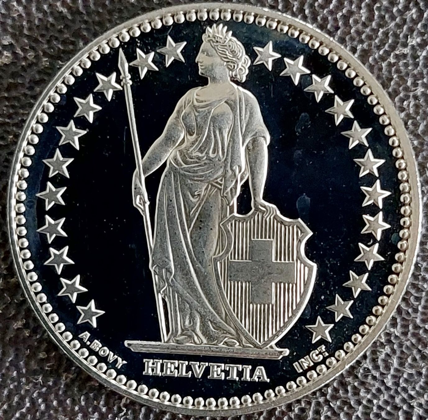 Tutti le monete: 2 Franken 2002 stgl. / aus Münzsatz – Nuovo (secondo la descrizione) da Arch venduto da coinsandmore 1