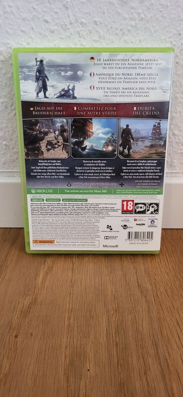 Microsoft Giochi: Xbox 360 - Assassins Creed Rogue – Usato da Münsingen venduto da DigitaleSpielecke 1