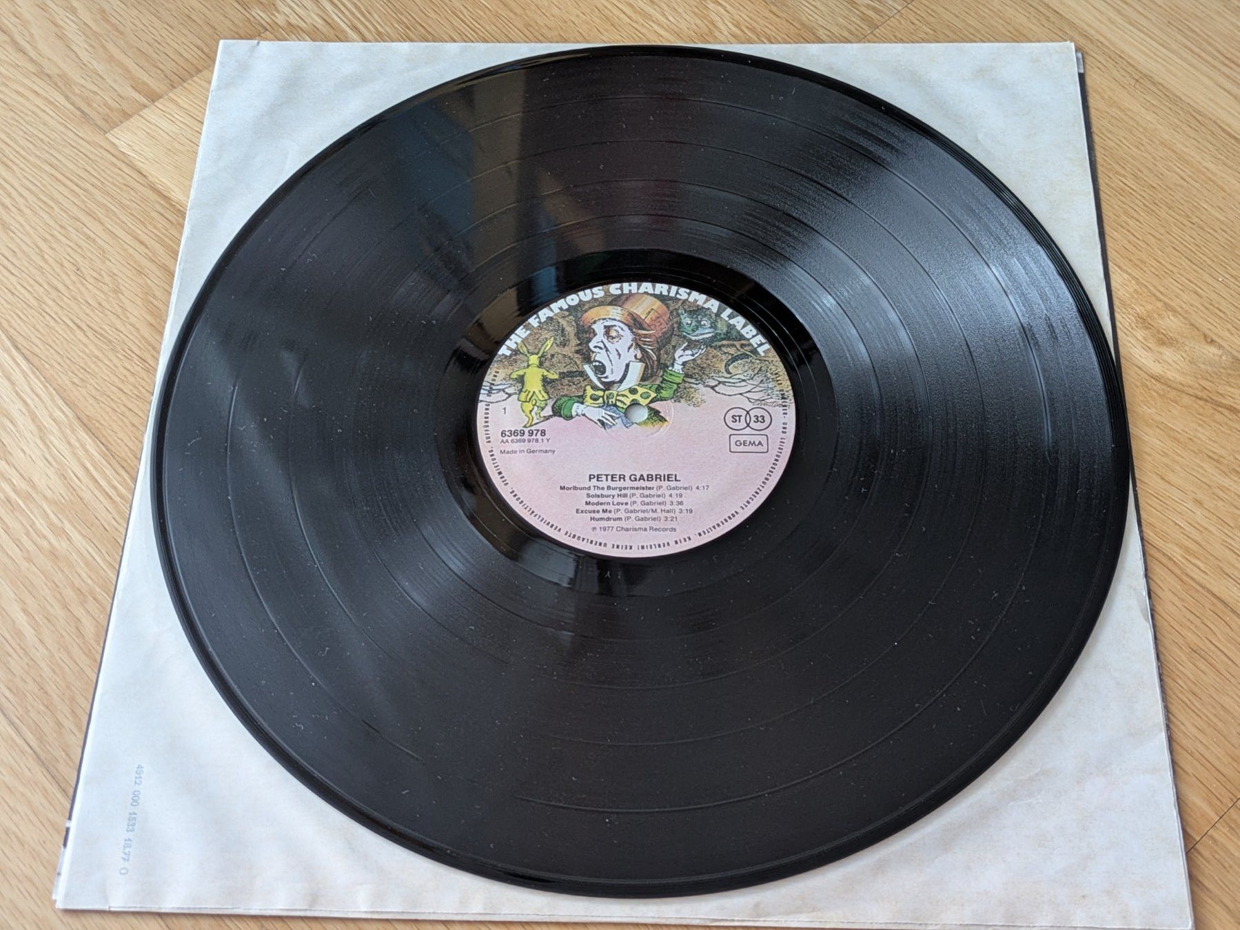 Dischi in vinile: Peter Gabriel  (Car) Vinyl LP – Usato da Dübendorf venduto da PanzerGeneral 3