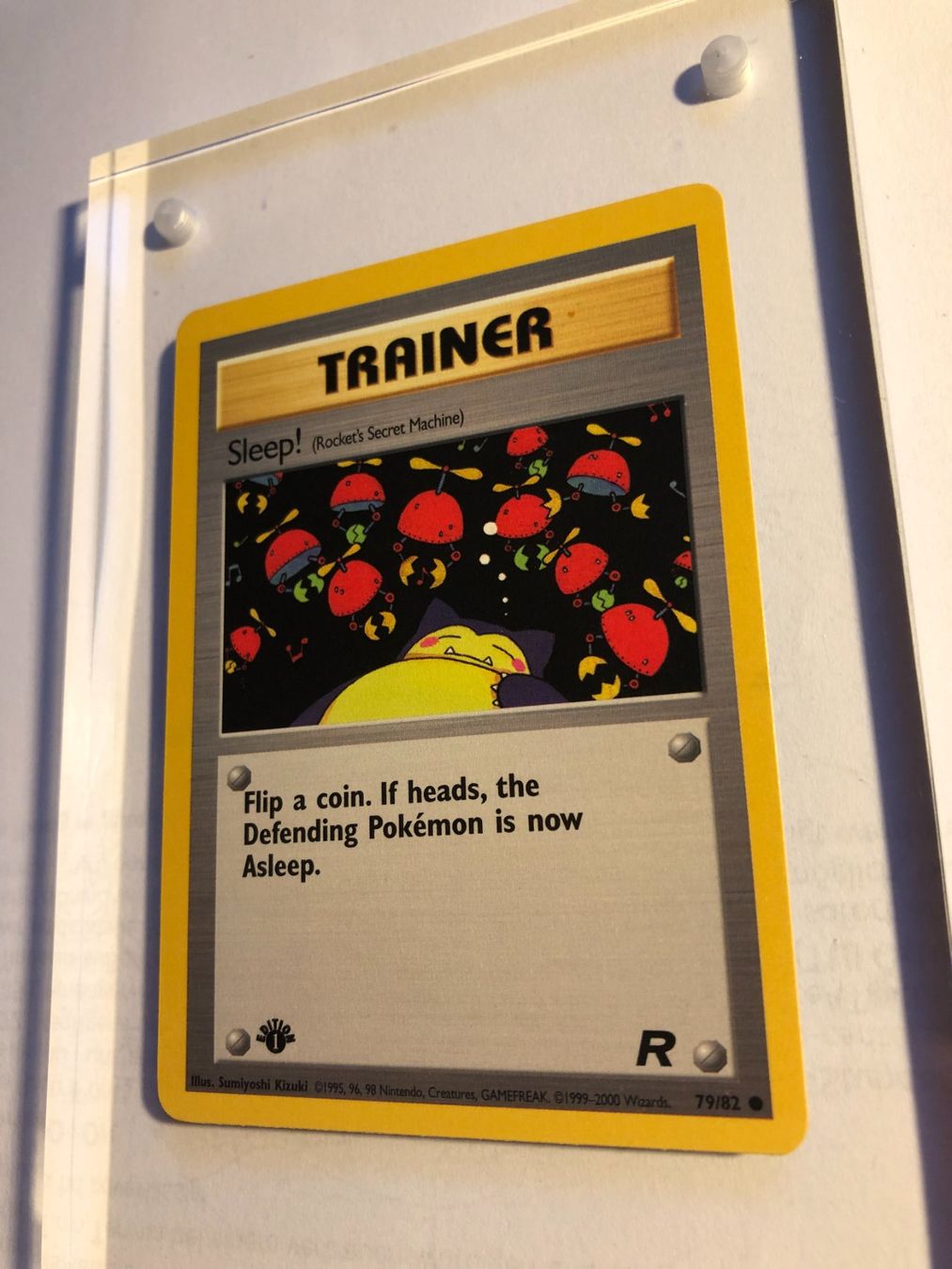 Carte collezionabili: Sleep! 1st Team Rocket - MINT - ab 1.- – Usato da Giubiasco venduto da dan_pr8b 2