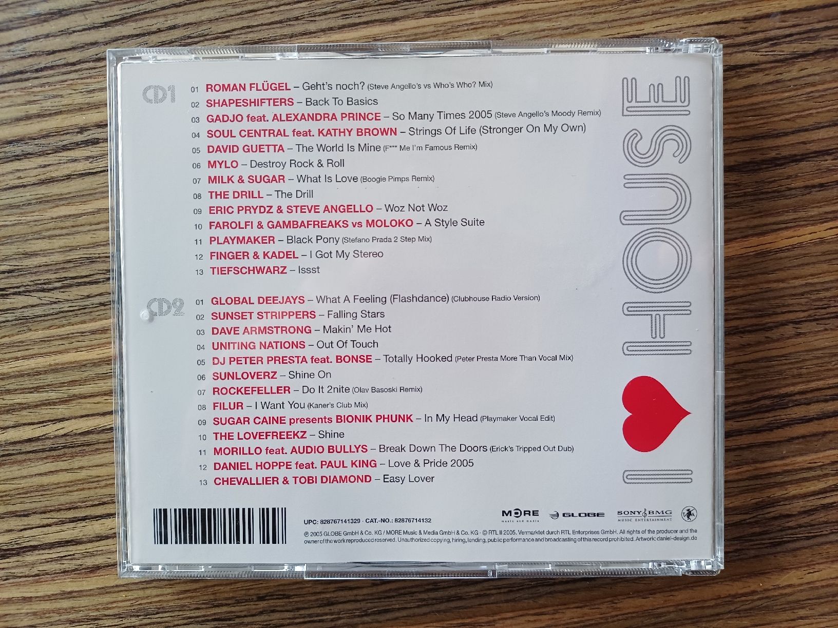 CD: I Love House - Compilation CDx2 – Usato da Begnins venduto da Drastic-Sound 3