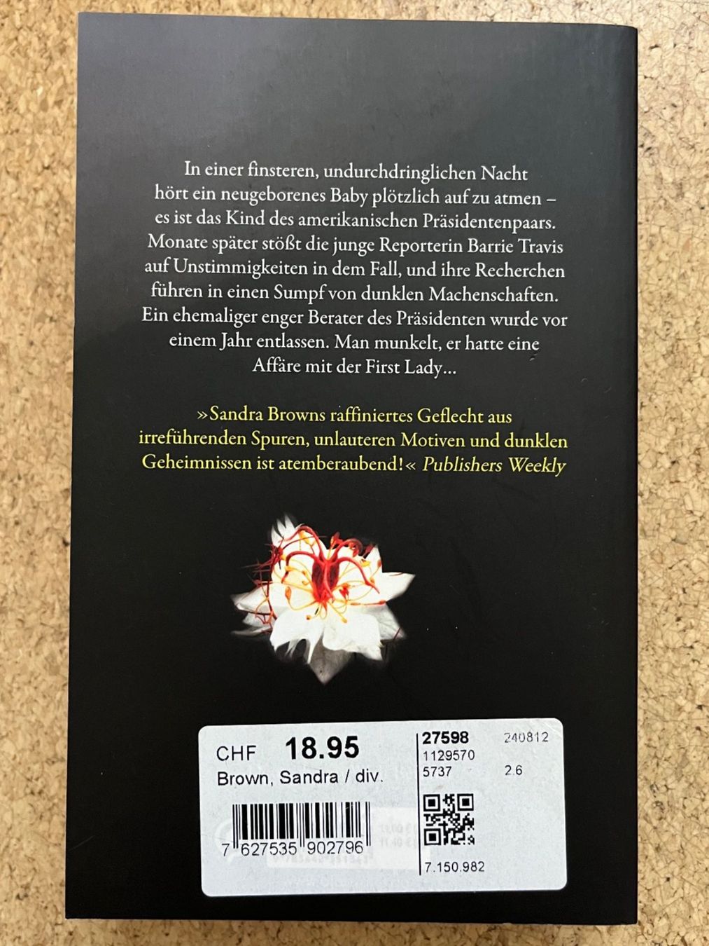 Libri: Bücherpaket - 8 Bücher von Sandra Brown – Usato da Grosswangen venduto da Vita500 1