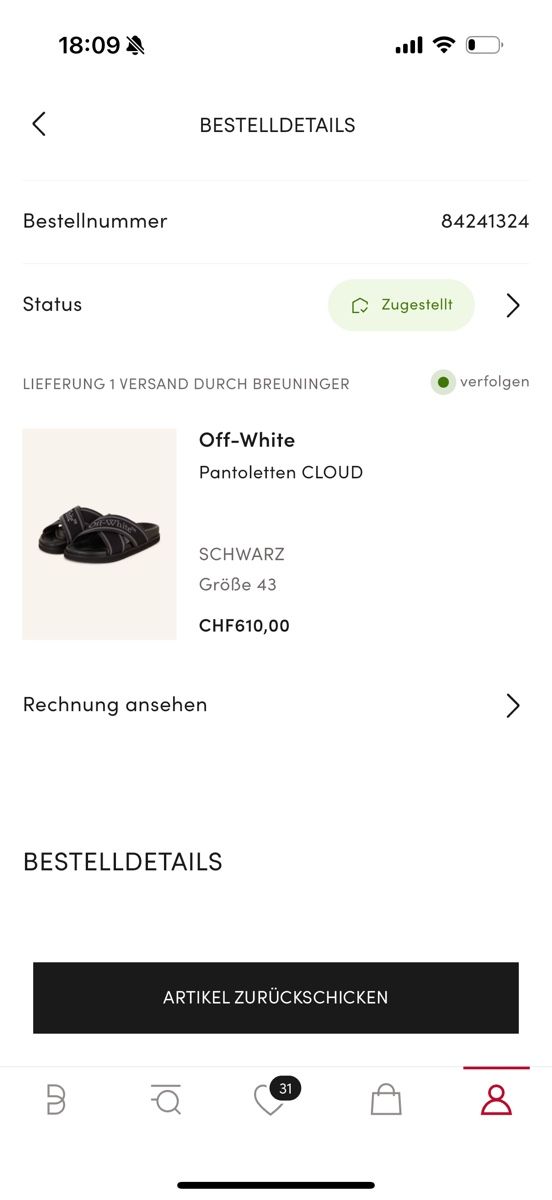 Off-White Scarpe da uomo: Off white leather sandalen pantoletten 43 – Usato da Giubiasco venduto da Darkemperor 5