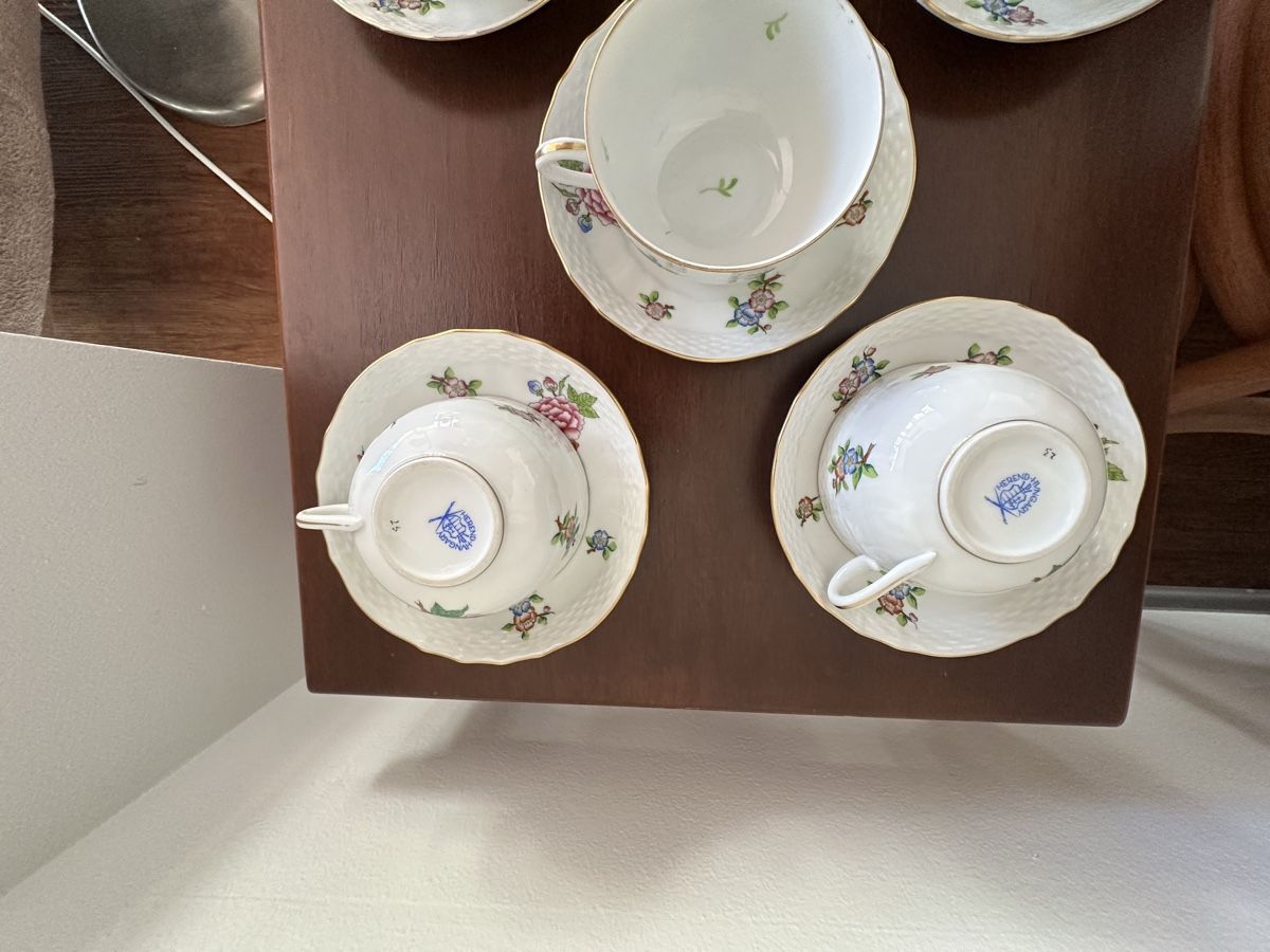 Herend Tassen: 5 Herend Kaffetassen – Gebraucht aus Herbriggen von Sehrazade 2