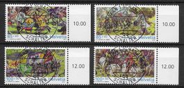 2010: Pro Patria Serie Nr.B309-312 mit ET-Vollstempel