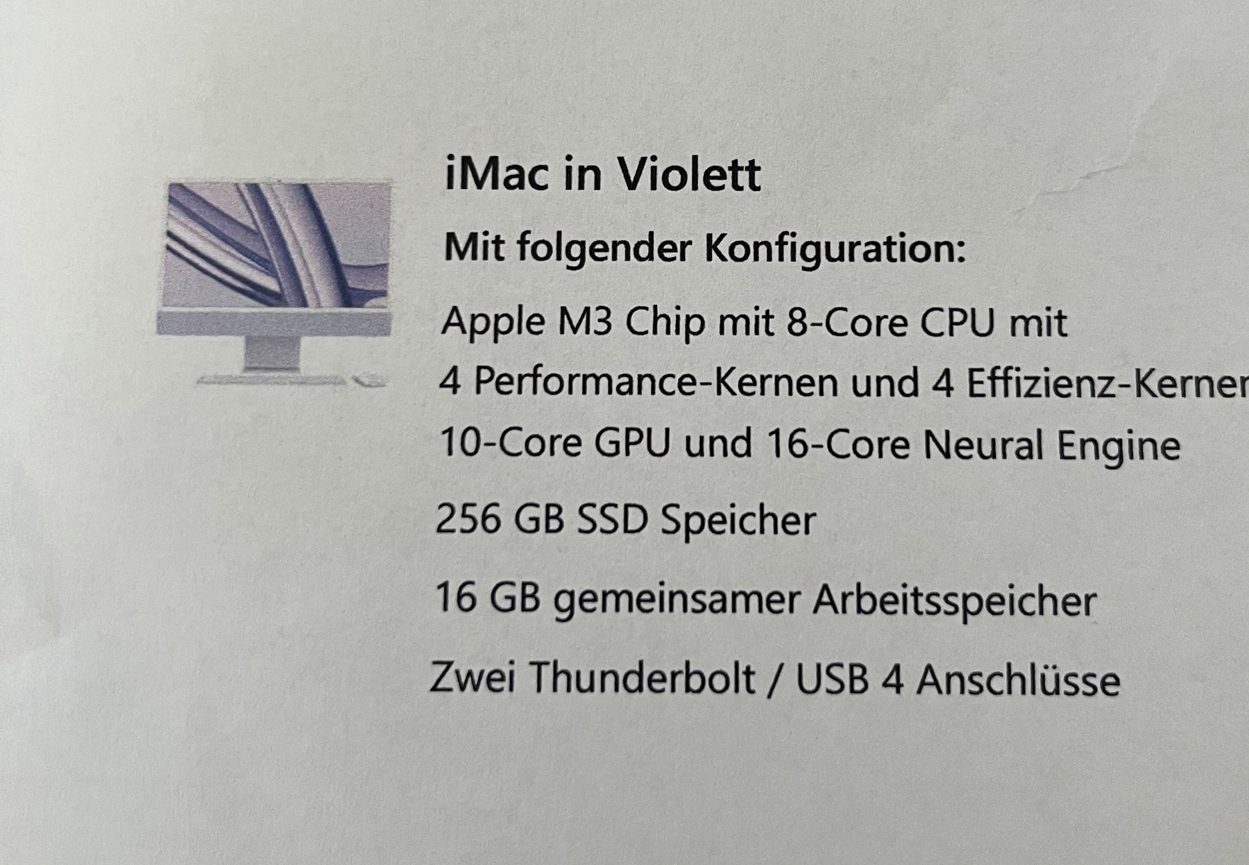 Apple PCs: iMac violett – Gebraucht aus Jona von Cora85 3