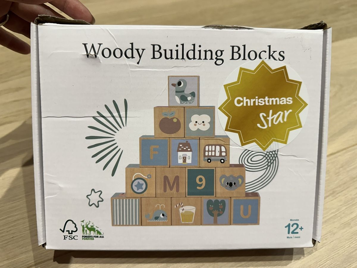 Jeu de construction en bois pour bébé dès 1 an 12 mois Woody (Neuf ...