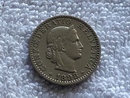 20 centimes/rappen 1898
