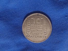 10 Francs 1931 Silbermünze