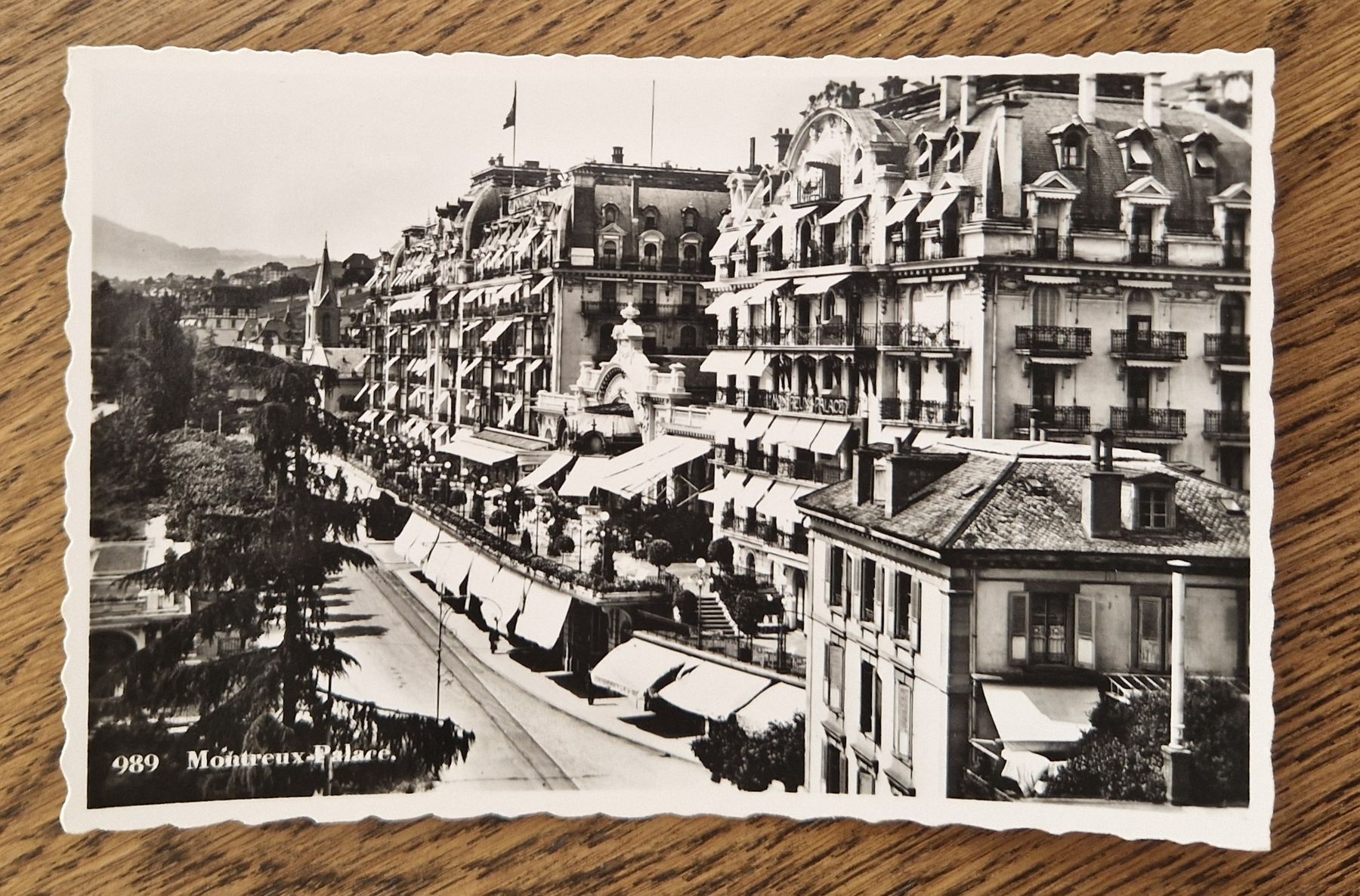 Cartoline postali: Montreux- Palace 1939 – Usato da Ebikon venduto da Donar50