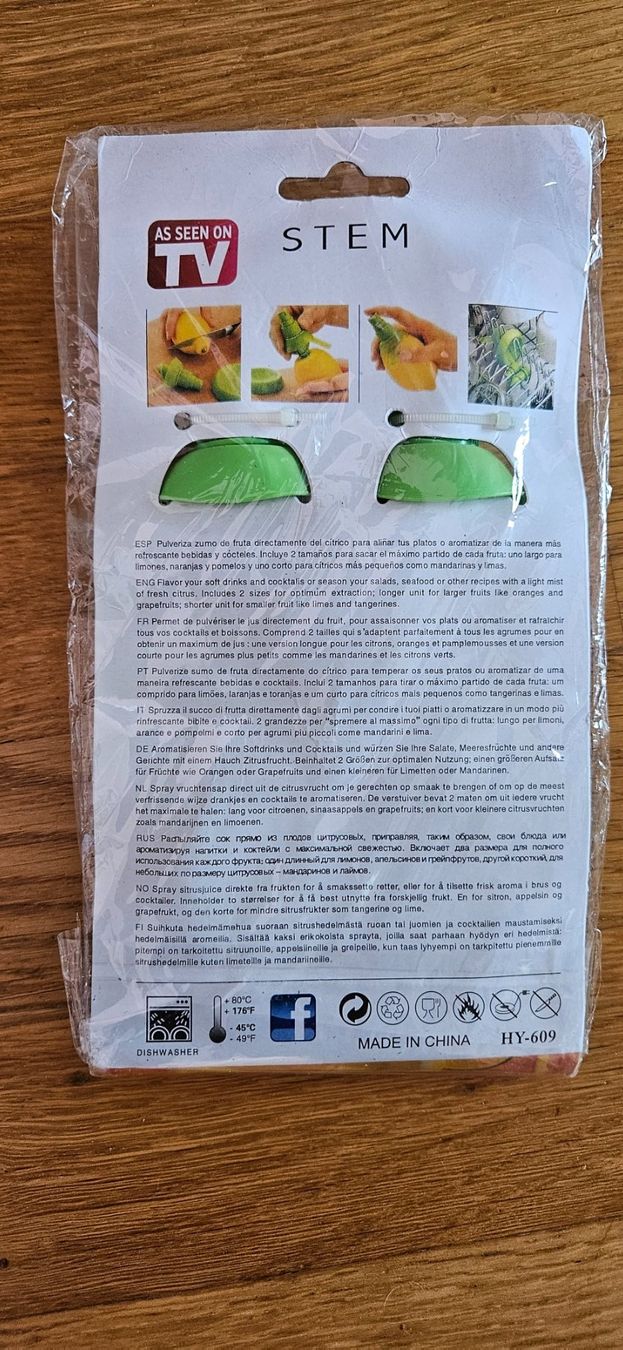 Elettrodomestici da cucina: 2 x Frucht Spritzer Zitrone, Limette, Orange, Grapefruit – Nuovo e nell'imballaggio originale da Zweidlen venduto da Shubli 2