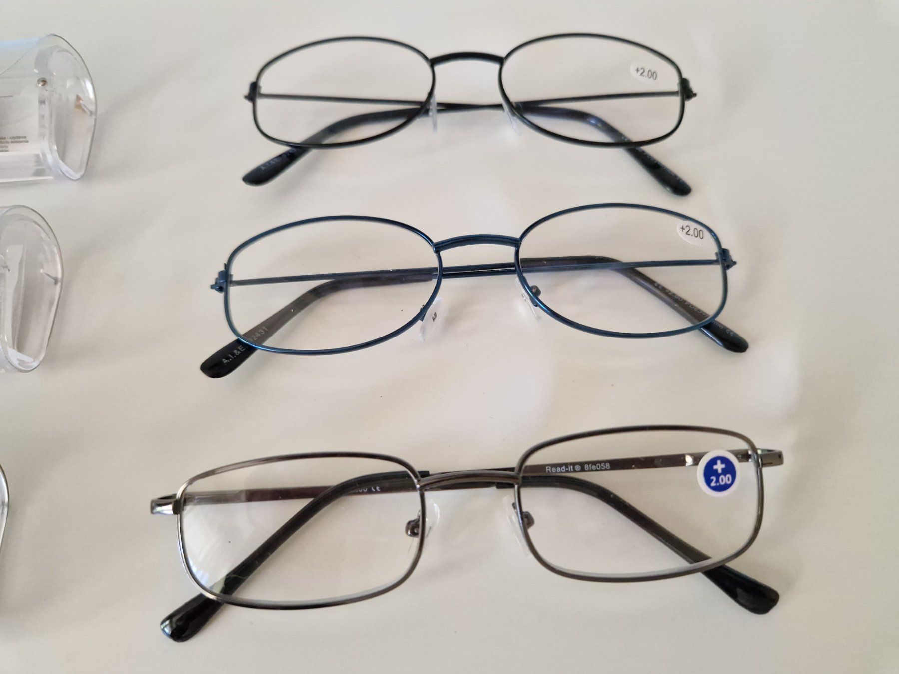 Occhiali & Lenti: 3x Lesebrille +2.00 (fabrikneu) – Nuovo (secondo la descrizione) da Uster venduto da -FPS- 2