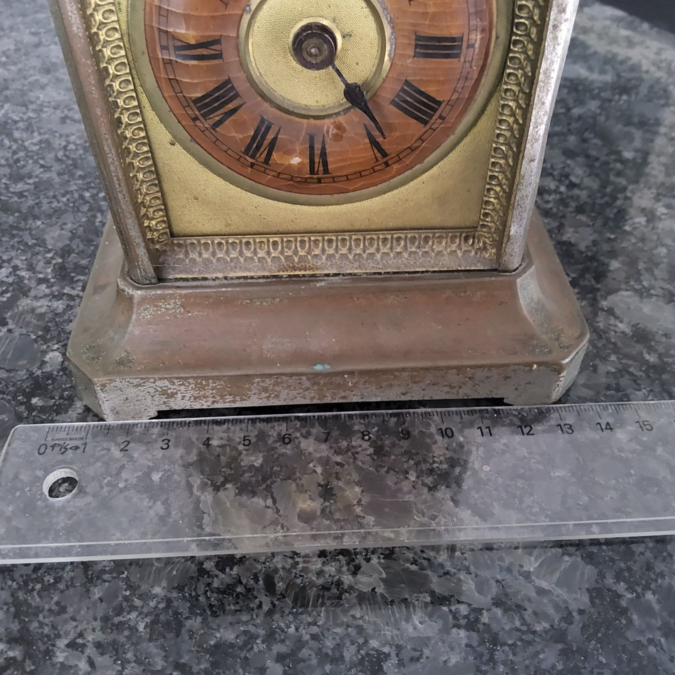 Junghans Pendules & Horloges murales: Alte Junghans Kaminuhr Messing? – Défectueux à Diegten par ayla2009 8