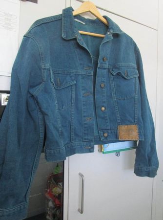 Coole Jeansjacke von Wampum, Gr. M, super für den Frühling!