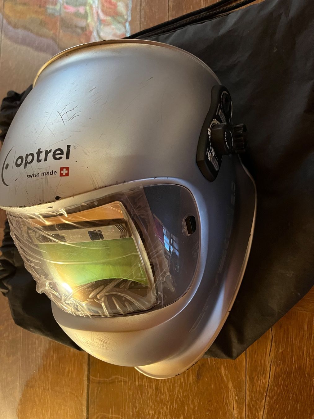 Optrel Saldatori: Schweisshelm Optrel Crystal 2.0 – Usato da Cressier FR venduto da schmidli010 3