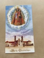 1 Heiligenbildli Maria Einsiedeln Jungfrau Mutter Gottes