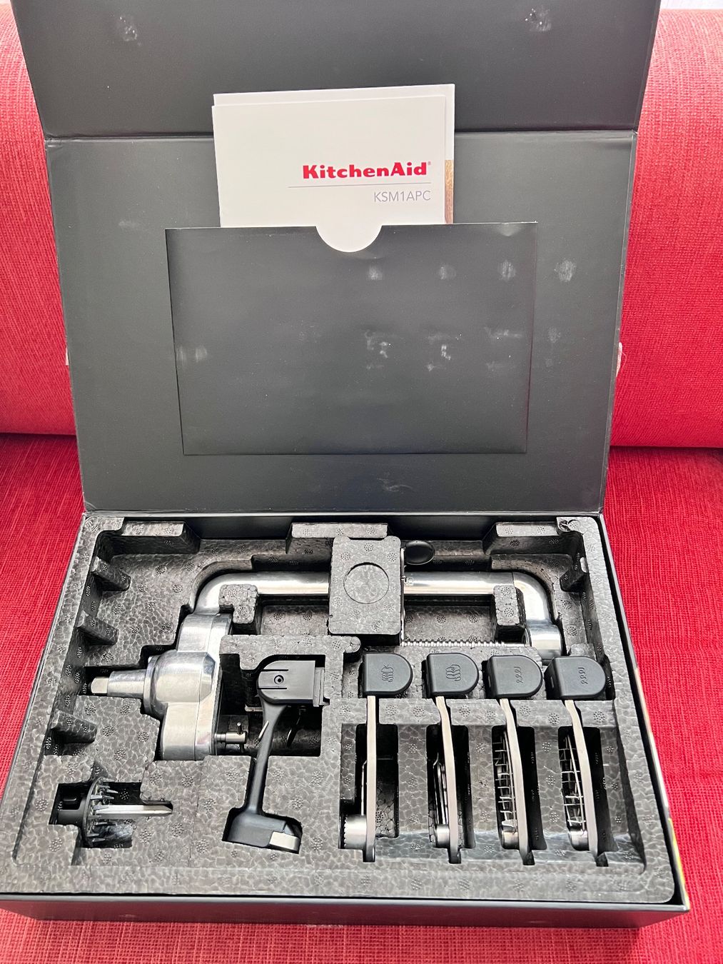Elettrodomestici da cucina: KitchenAid Spiralschneider KSM1APC gebraucht im Set – Usato da Sool venduto da Onyxfa 2