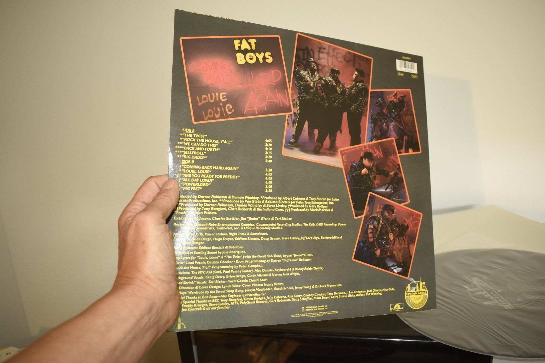 Dischi in vinile: Fat Boys – Coming Back Hard Again VG+(+)/VG++ – Usato da Pfaffhausen venduto da mono_rec 3