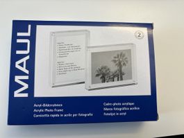 MAUL Acryl Bilderrahmen Fotorahmen Fotoständer