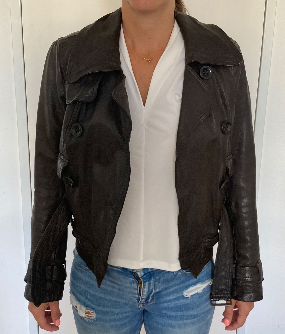Giacche: Lederjacke Brogden in Braun – Usato da Zürich venduto da Kue_Zuerich 2