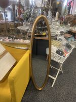 Goldener Spiegel, Vintage, 120x32,5cm.👍