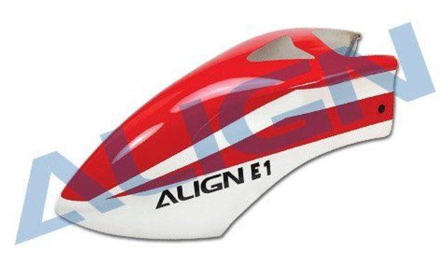 Align Modellismo RC: Align - E1 Painted Canopy 1 Align HFE102T – Nuovo e nell'imballaggio originale da Trélex venduto da Arnaudyak