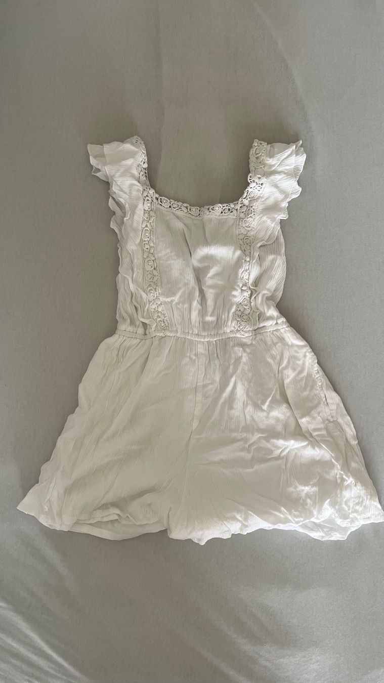 Tute: Sommerkleid Einteiler Strandkleid Spitze  S 36 – Usato da Stäfa venduto da Schatztruhe05