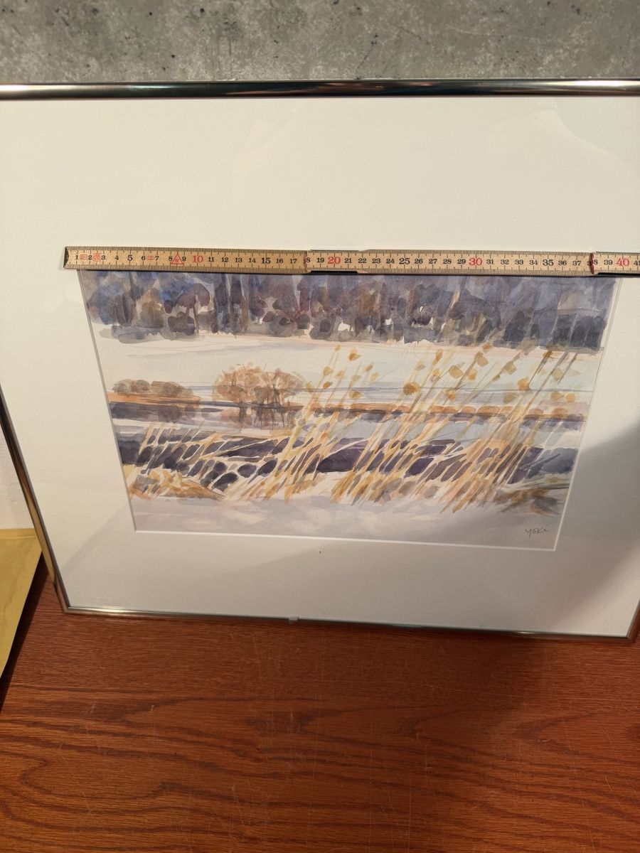 Dipinti: YOKI, EIGENTLICH EMILE AEBISCHER WATERCOLOUR PAINTING – Usato da Lausanne venduto da artnouveau04 3