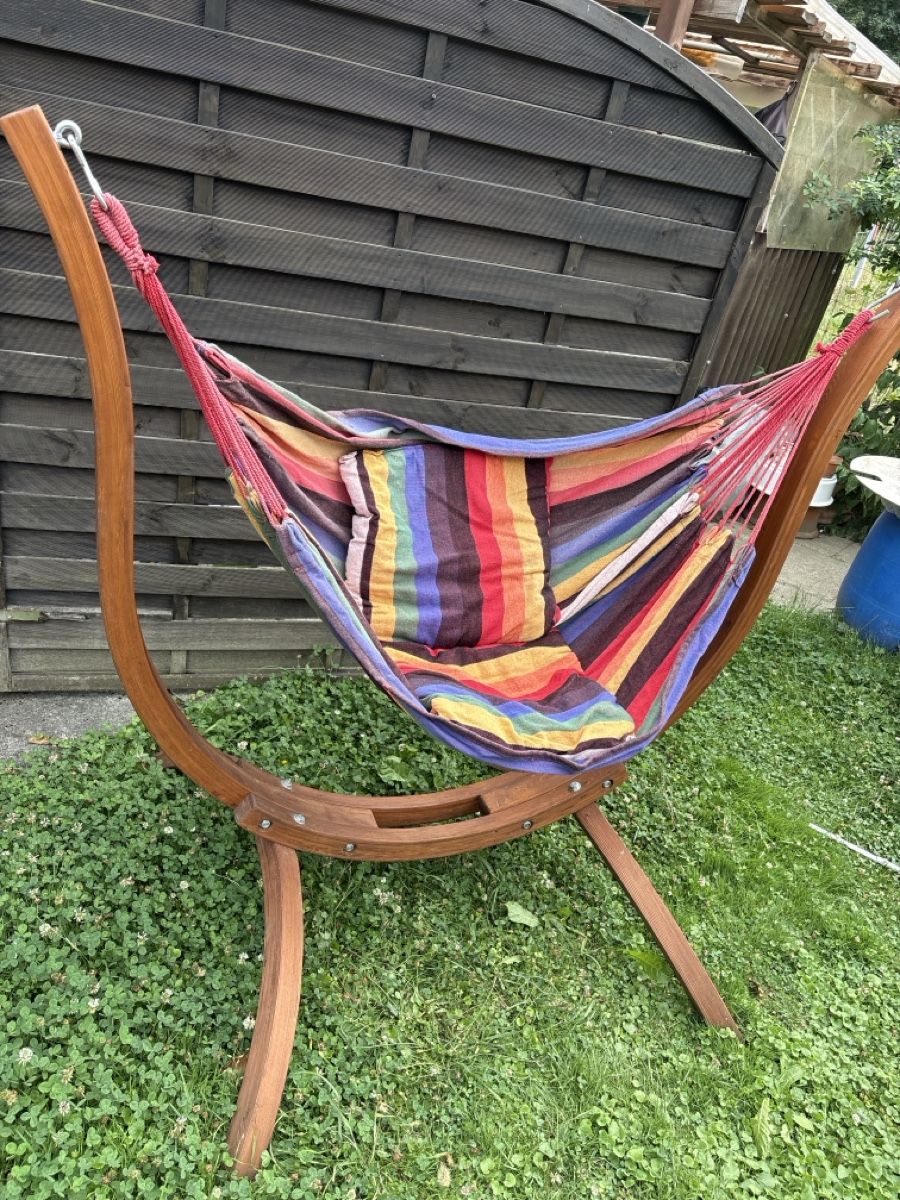 Gartenhängesitze: Outdoor Holzhängesessel – Gebraucht aus Rupperswil von sho_9qym 1