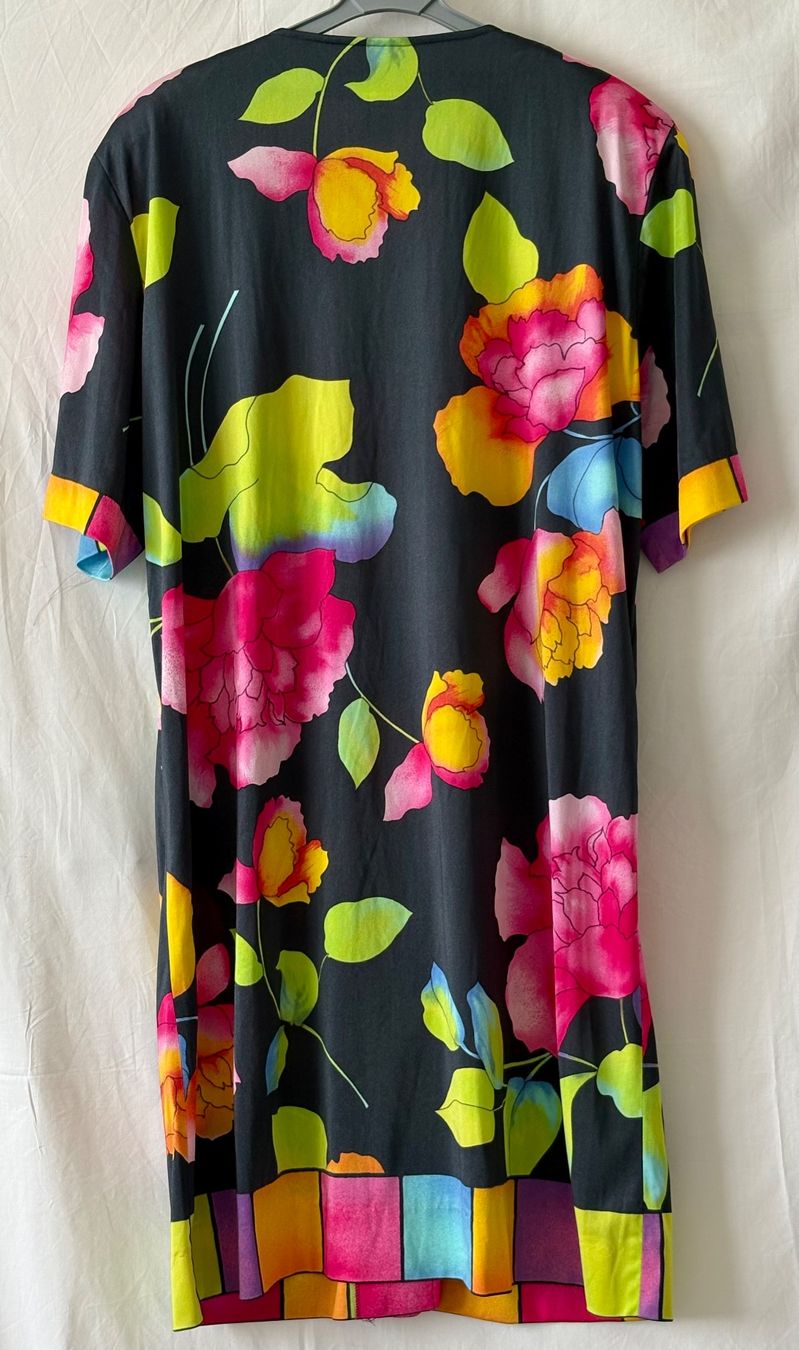 Robes: Vintage-Style Hemdblusenkleid mit farbigen Mustern – D'occasion à Oberrieden par pet_n2c2 1