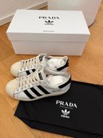 Prada Adidas Superstar Sneakers Weiss Schwarz Gr 40.5 Top...