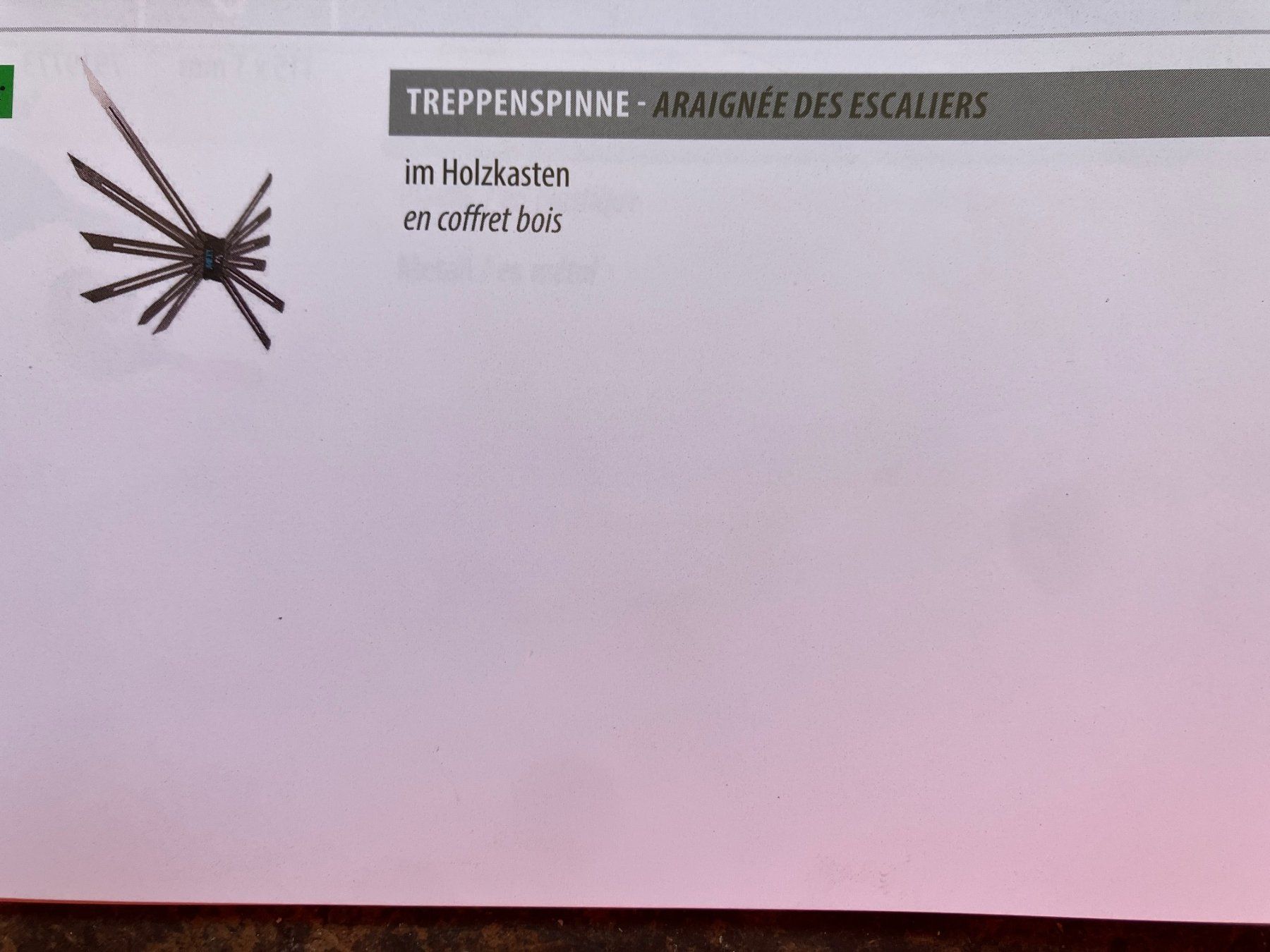 Alle Werkzeuge: Treppenspinne im Holzkasten – Gebraucht aus Safenwil von Feuerwehrmann72 1