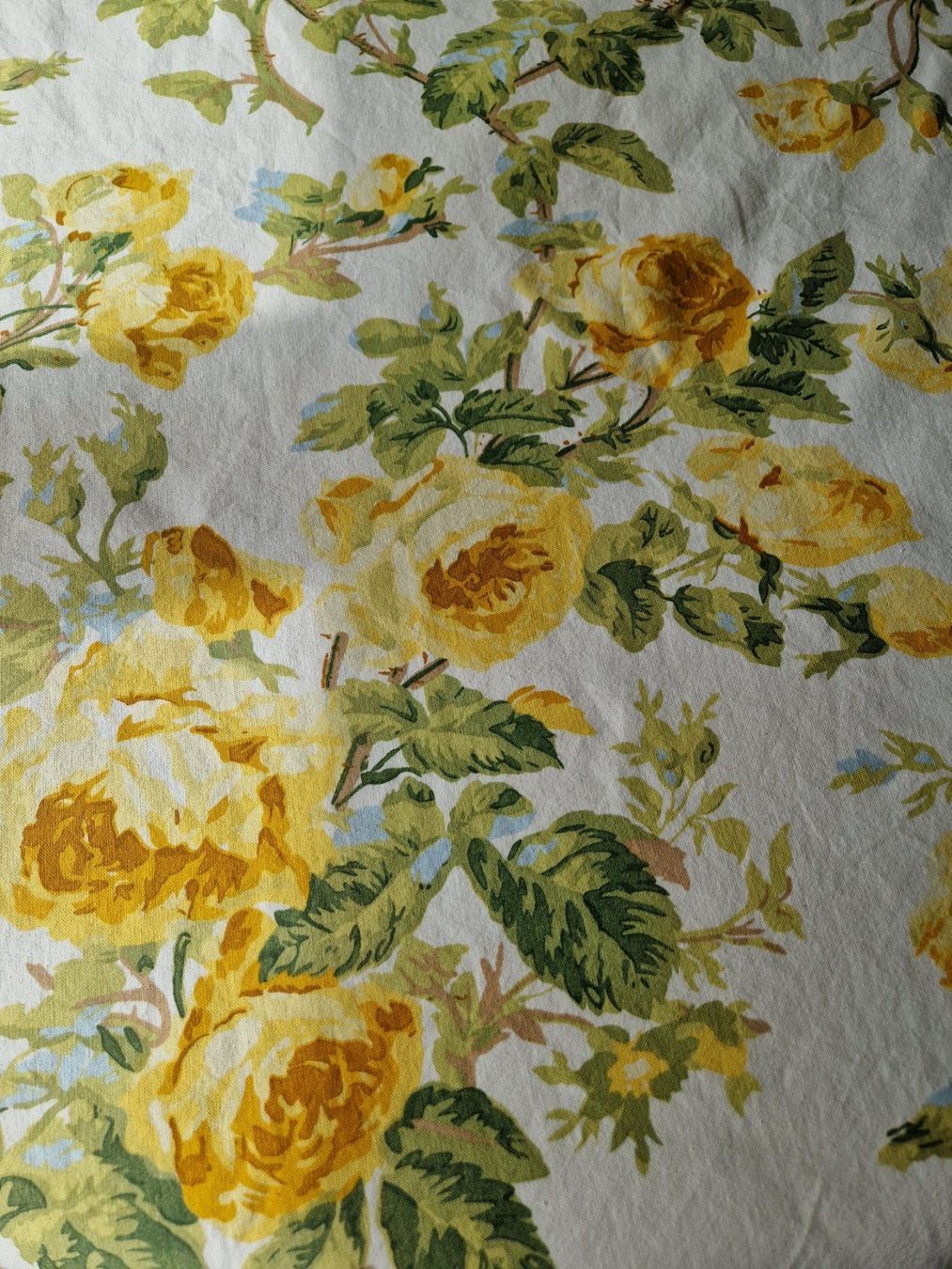 Laura Ashley Tende: Vorhang mit Rosenmuster Laura Ashley – Usato da Bern venduto da Antikbatik 5