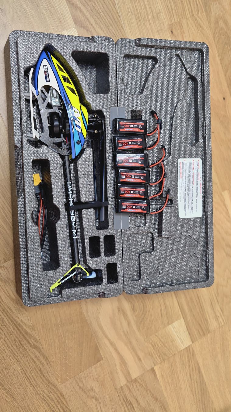 Omphobby RC Kits de montage: OMP M1 V3 Pro inkl. 6 Lipos – Neuf (Voir description) à Schneisingen par Hieschti1