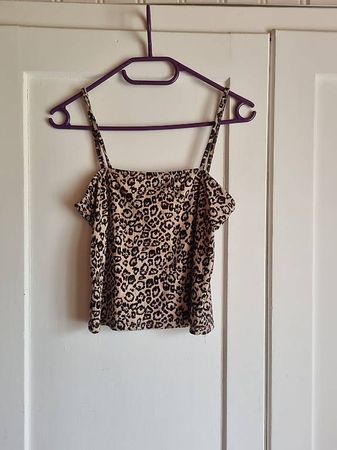 Leoparden Top