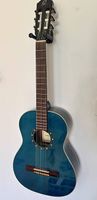 Gitarre Ortega 3/4 Ozeanblau inkl. Tasche und Fussständer