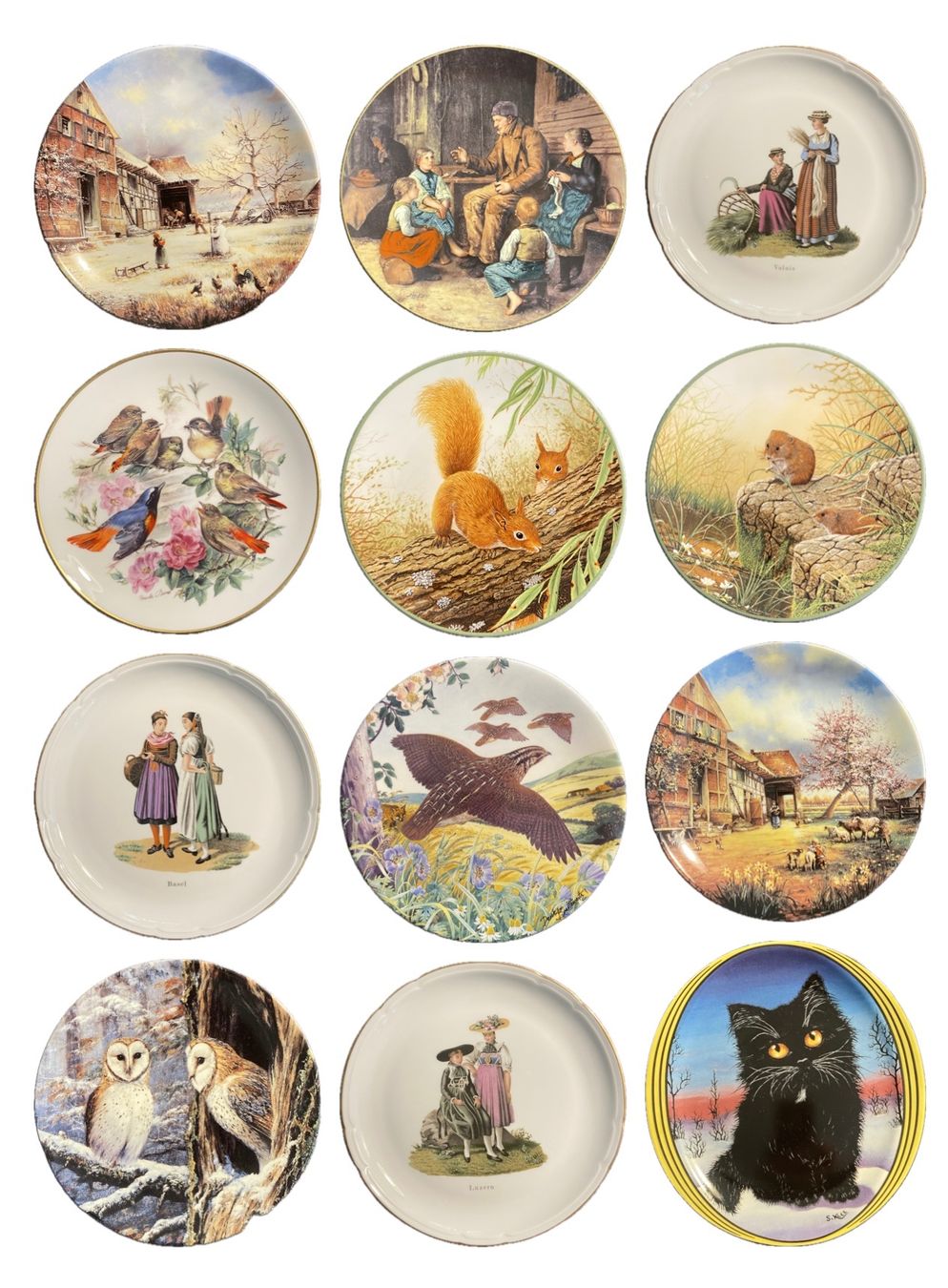 Piatti: Wunderschöne Wandteller-Sammlung, 120 Teller, Top! – Usato da Urdorf venduto da Uluka 8