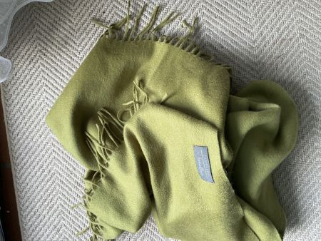 Schal Cashmere signiert