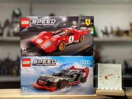 Lego Speed Champions Ferrari 512 M 76906 & Audi S1 76921