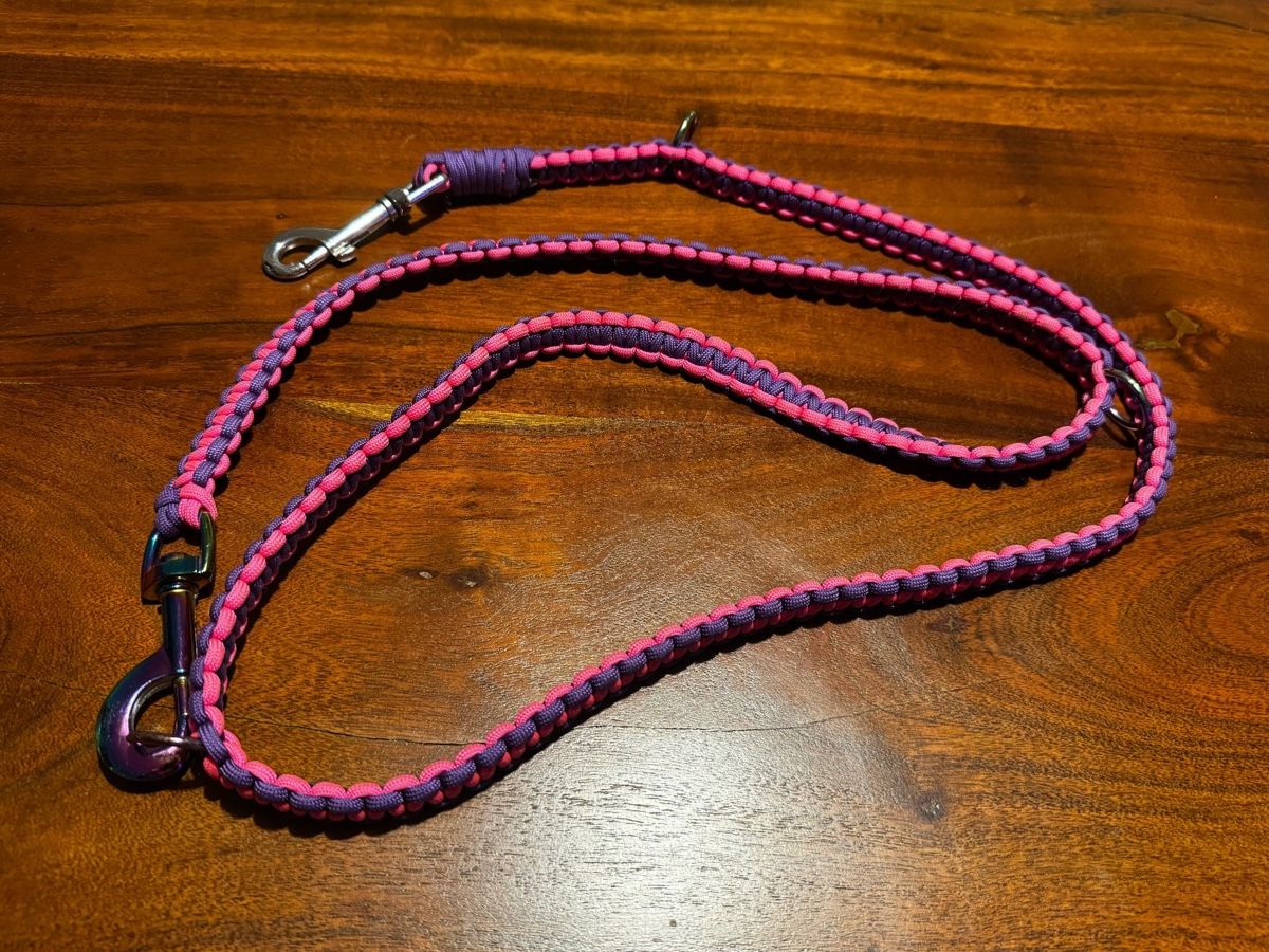 Guinzagli & Collari: Hundeleine pink/violett – Nuovo e nell'imballaggio originale da Egg b. Zürich venduto da Brocki_Insel_Egg 3