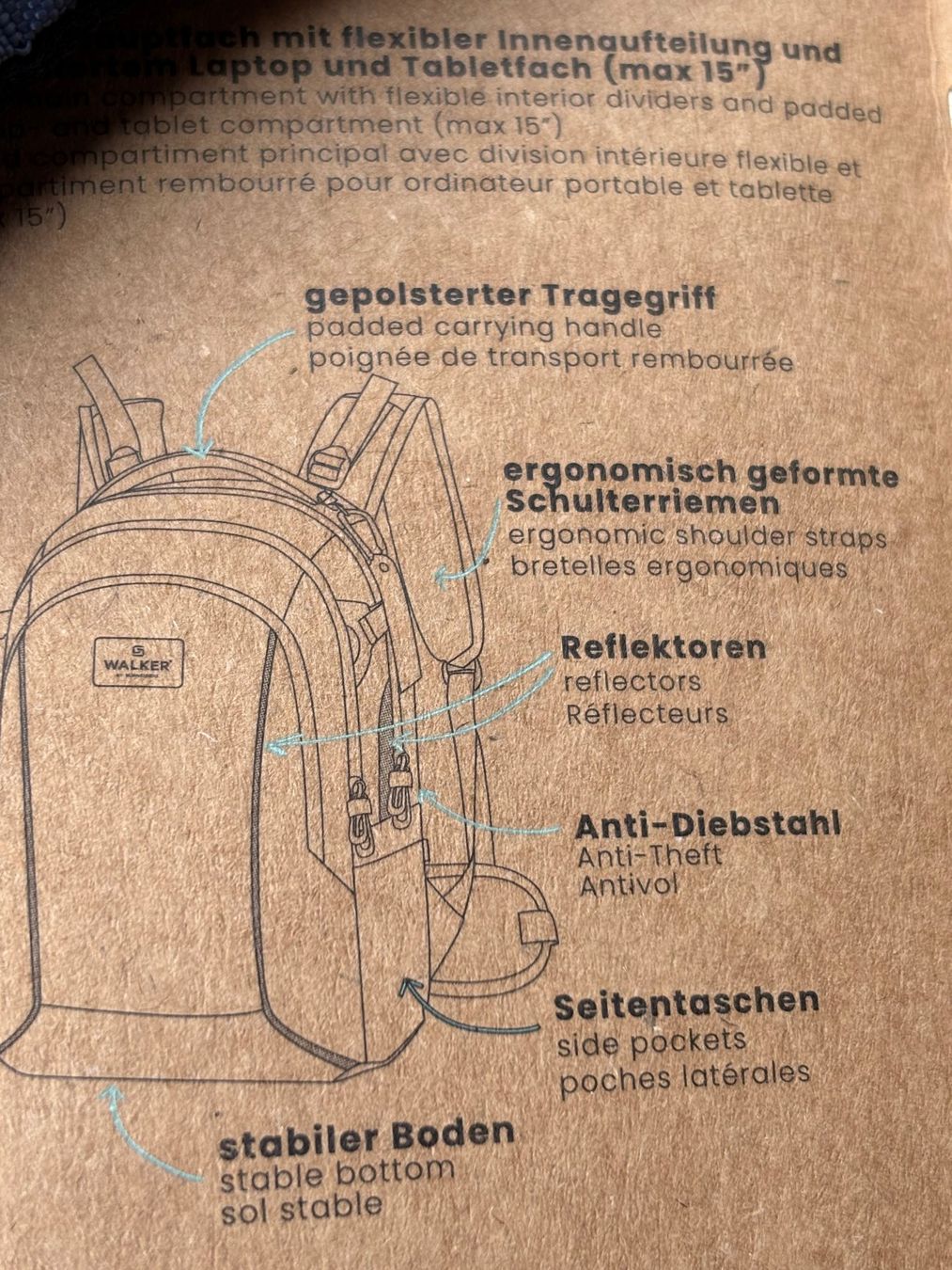 Zaini: Schulrucksack Walker Campus Neo, NEU – Nuovo e nell'imballaggio originale da Bülach venduto da Sonnyundcher 5
