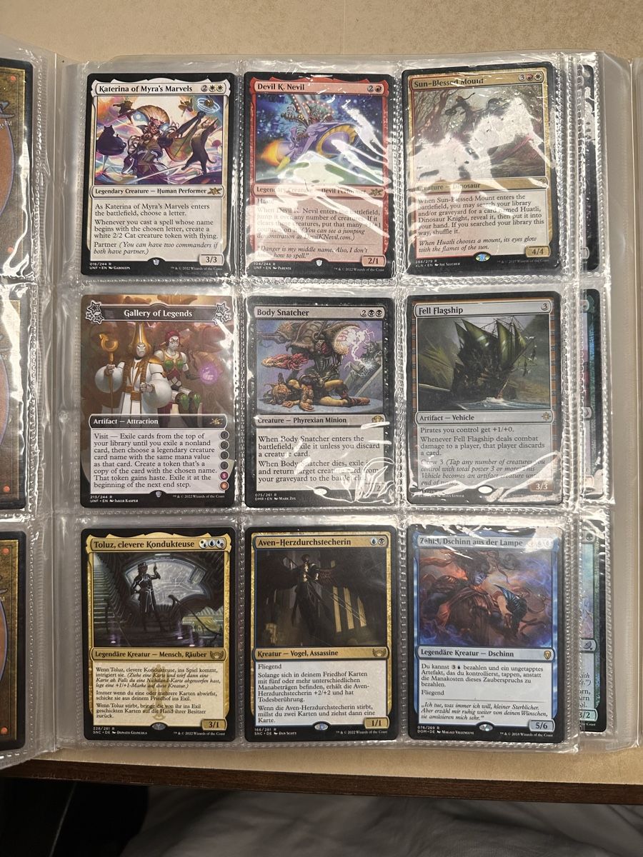 Magic The Gathering Sammelbilder & Trading cards: Magic The Gathering Sammlung 448 Karten nur Foils – Gebraucht aus Walliswil b.Wangen von Swiss-Trading-Bros 2