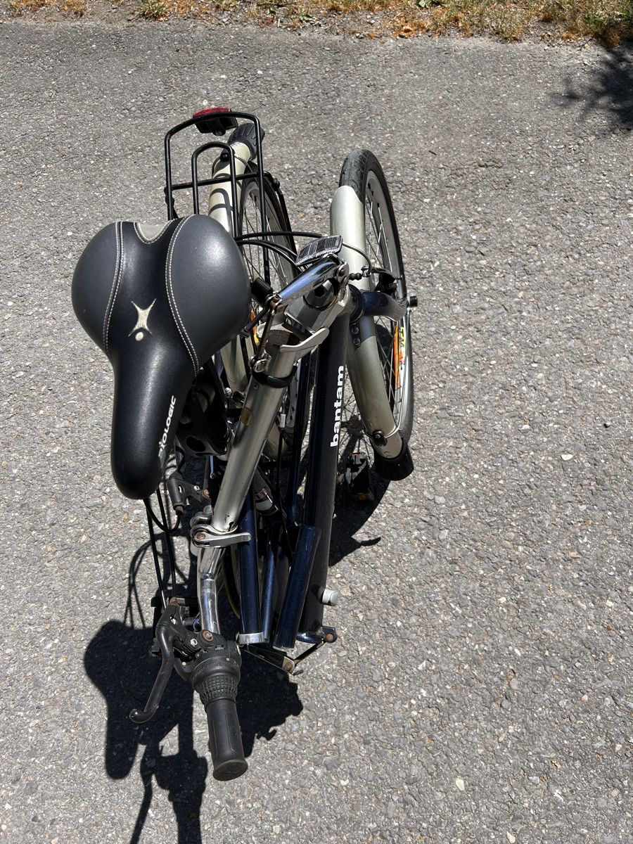 Biciclette: Klappvelo Bantam Dahon mit Tasche gebraucht blau – Usato da Malters venduto da Ben0810 5