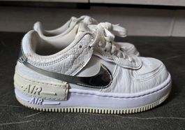 Air Force 1 Shadow Metallic Silver Damen 37.5, Top Zustand!