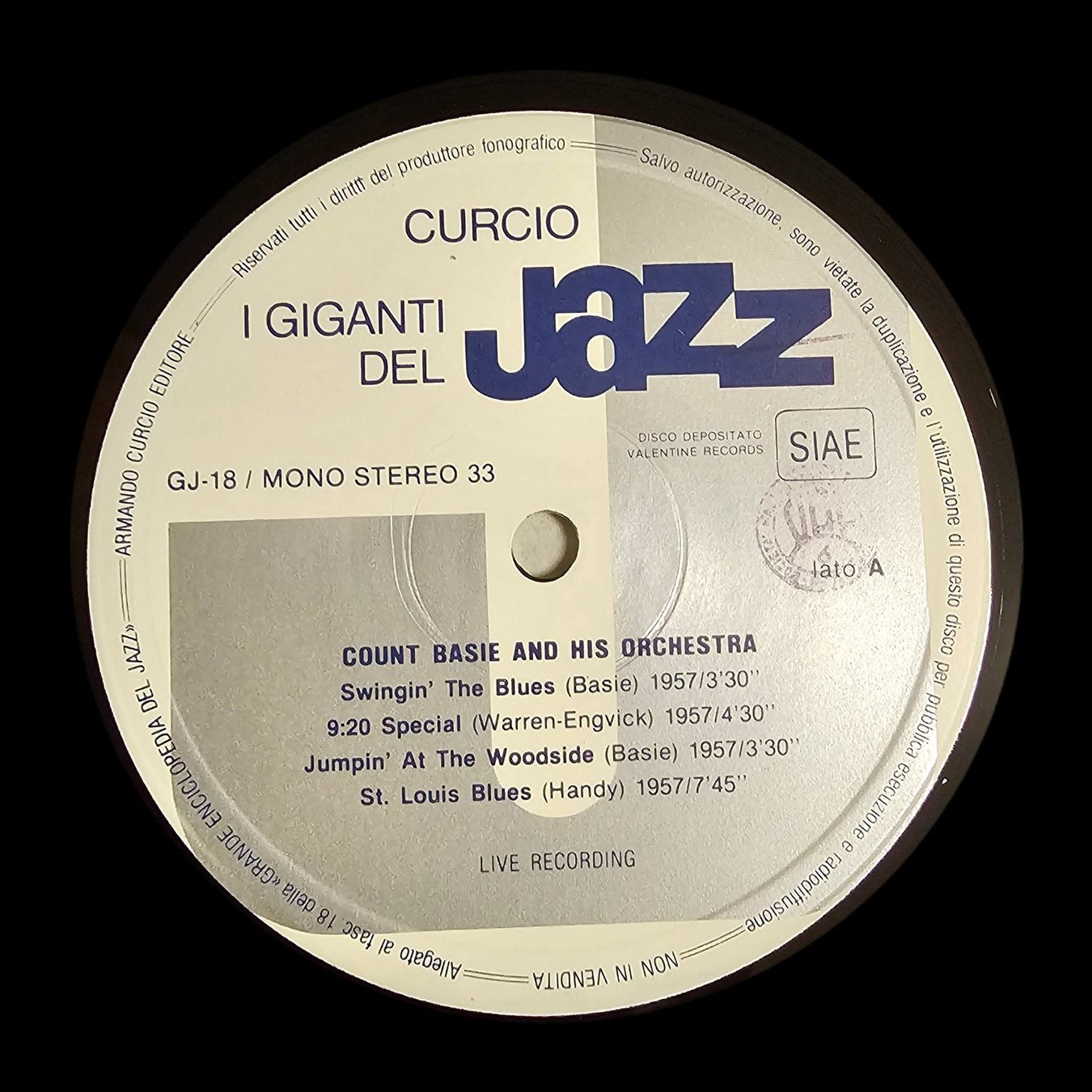 Schallplatten: Various – Jazz Spectrum (5 LP Box) – Gebraucht aus Wahlen b. Laufen von Cg10 7