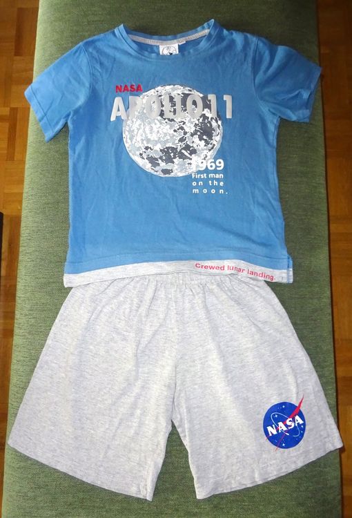Apollo 11 NASA, Pyjama kurz, Gr. 128 (Gebraucht) in Luzern für CHF 14