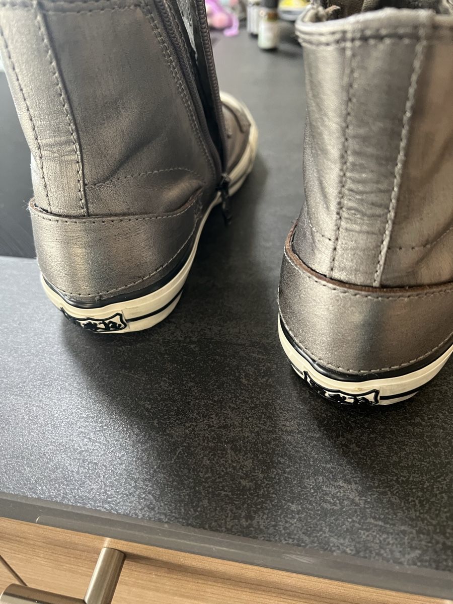 Ash Damenschuhe: Basket Ash Limited Edition T38 argentées – Neu (gemäss Beschreibung) aus Porrentruy von SYANKA 1